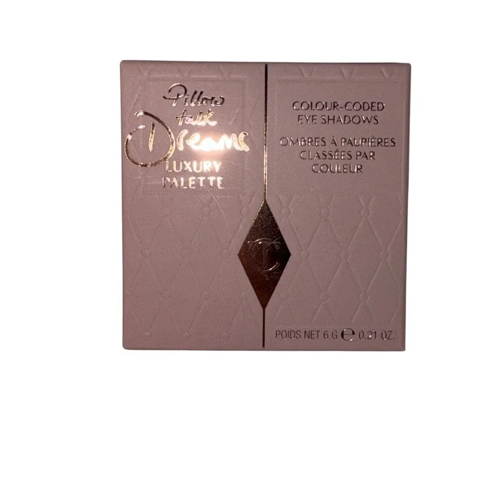 Charlotte Tilbry Pillow Talk Dreams Eyeshadow Palette Shimmer Finish 4 Shades